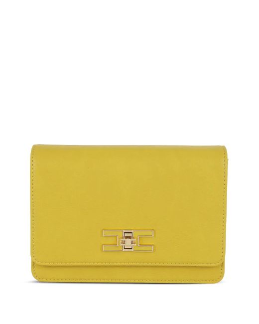 Elisabetta Franchi Groumette ショルダーバッグ Yellow