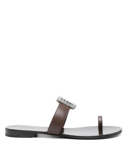 Giuseppe Zanotti Leren Muiltjes in het White