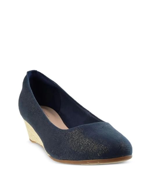 Clarks Blue Mallory Luna Sandals