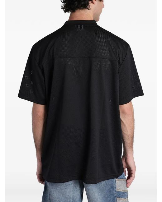 Adidas Black Logo-Print T-Shirt for men
