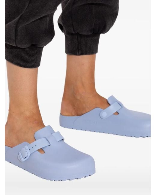 Sandali Boston Con Fibbia di Birkenstock in Blue