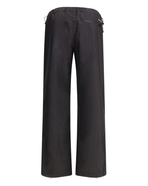 GR10K Black Drawstring Trousers for men