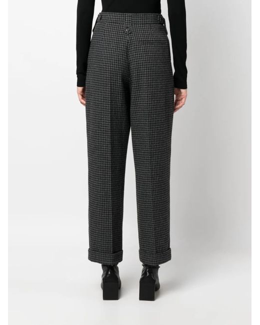 Pantaloni Crop Con Stampa di Nanushka in Black