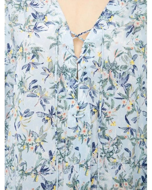 Zadig & Voltaire Blue Tamela Blouse