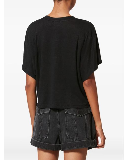 Isabel Marant Black Kyanzae T-Shirt