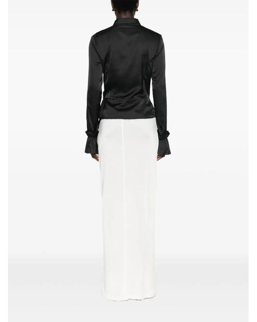 OTTOLINGER Black Ruffled Shirt