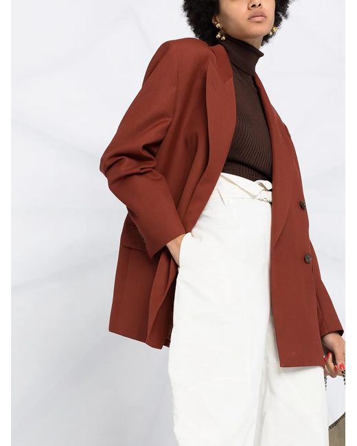 Stella McCartney Multicolor High-Waist Tapered Trousers