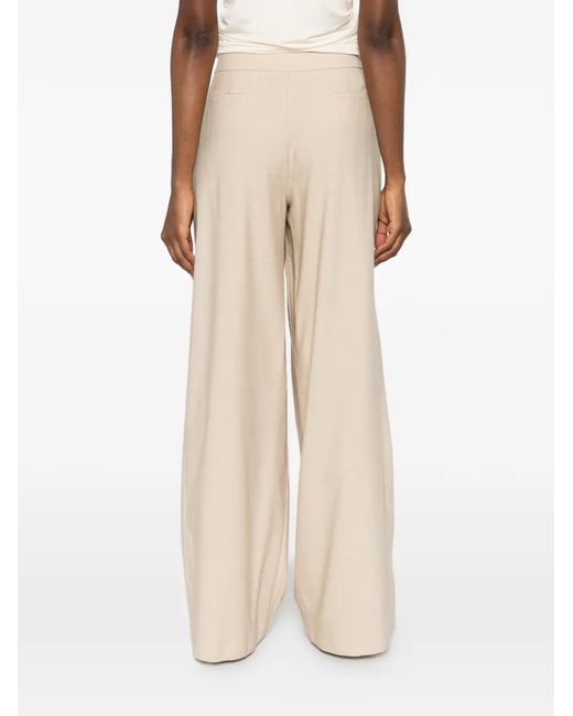 MVP WARDROBE White Pleated Trousers