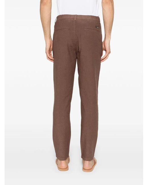Teleria Zed Brown Bruce Trousers for men