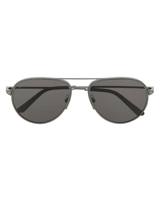 Cartier Gray Santos De Cartier Sunglasses