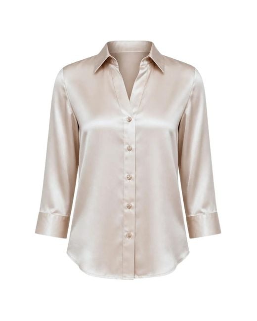 L'Agence White Dani Shirt