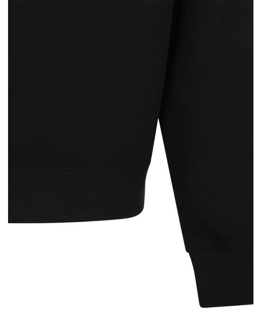 Mackage Black Logo-Print Sweater for men