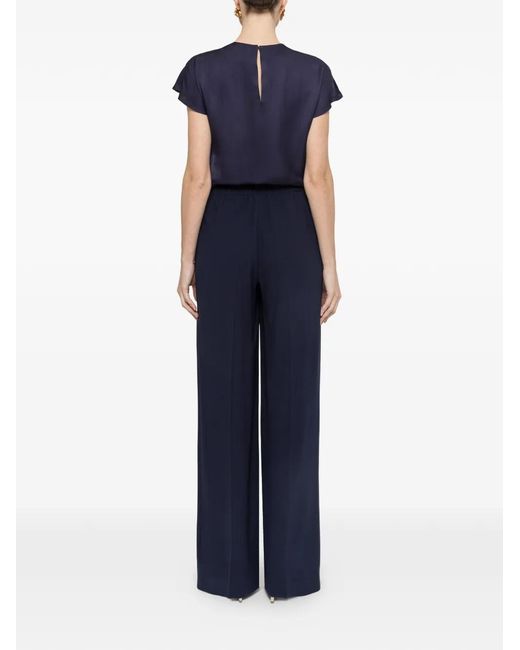 Nissa Blue Pleat Blouse