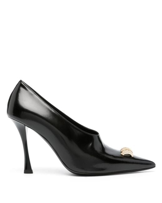 Zapatos de tacón con detalles de cristal Givenchy de color Black