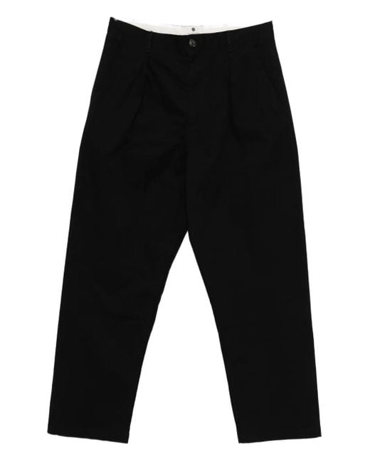 メンズ Anerkjendt プリーツポケット パンツ Black