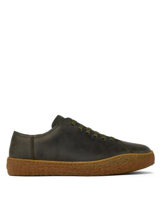Camper Green Peu Terreno Nubuck Leather Sneakers for men