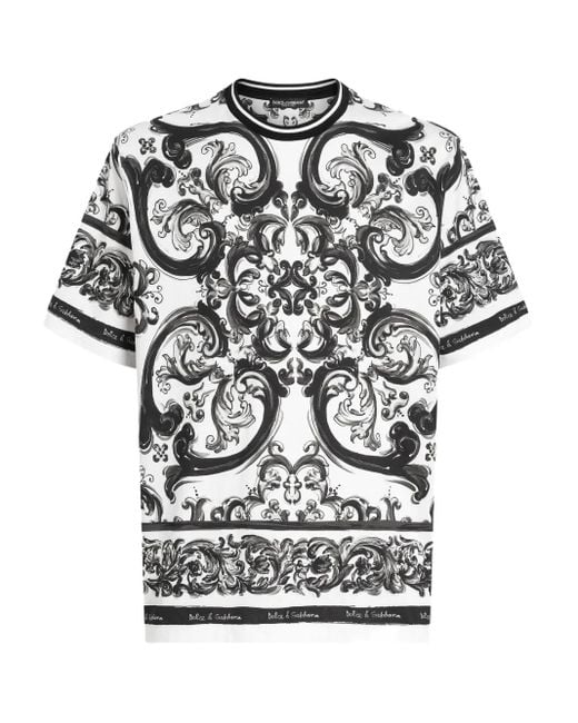 Majolia Majolia Tampón Tocadrina Camiseta Dolce & Gabbana de hombre de color Black
