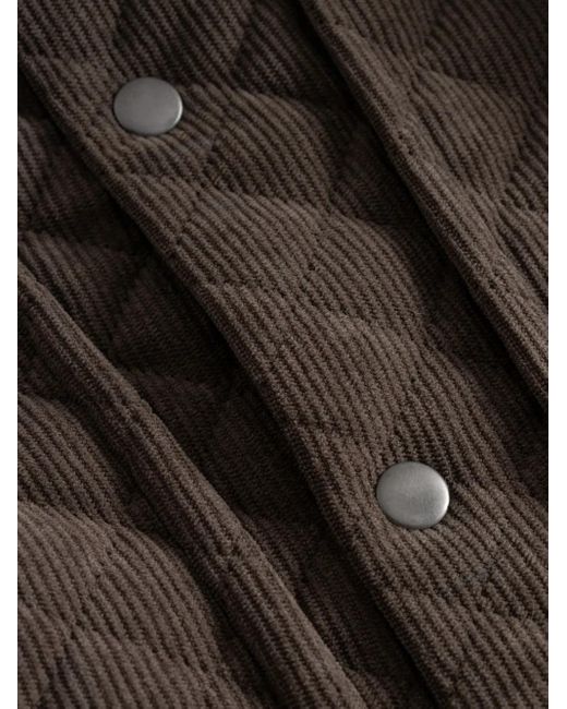 Elena Velez Brown Quilted Jacket