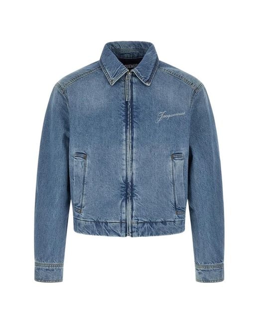 Jacquemus Blue La Veste De-Nîmes Canevas Jacket for men