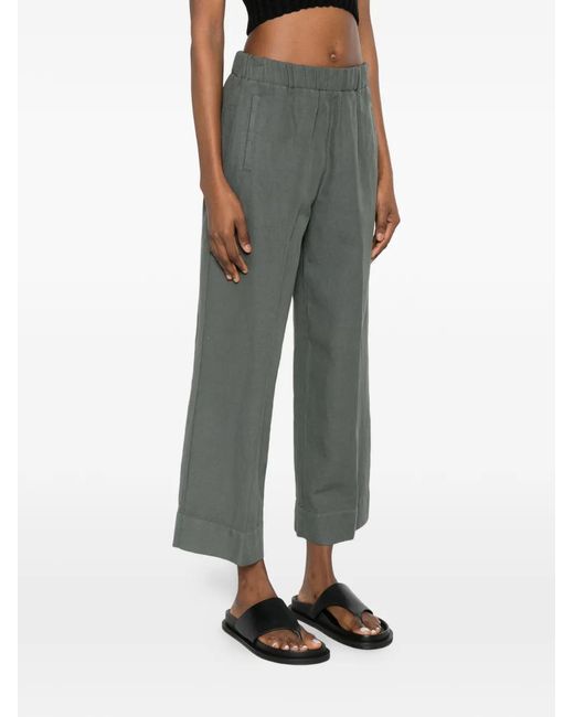 ROSSO35 Gray Elasticated Trousers