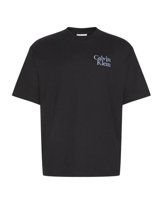 Calvin Klein Black Logo T-Shirt for men