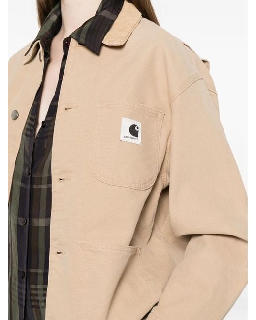 Carhartt Natural W' Og Michigan Corduroy Collar Organic Cotton Jacket