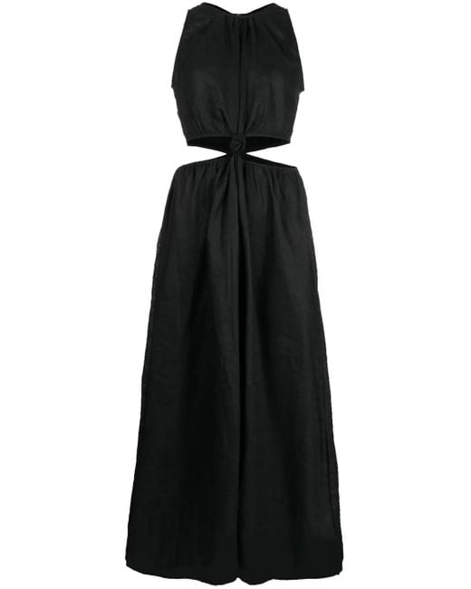 Faithfull The Brand Zeta カットアウト ドレス Black