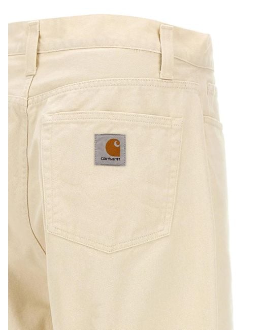 Carhartt Natural Mid Rise Jeans for men