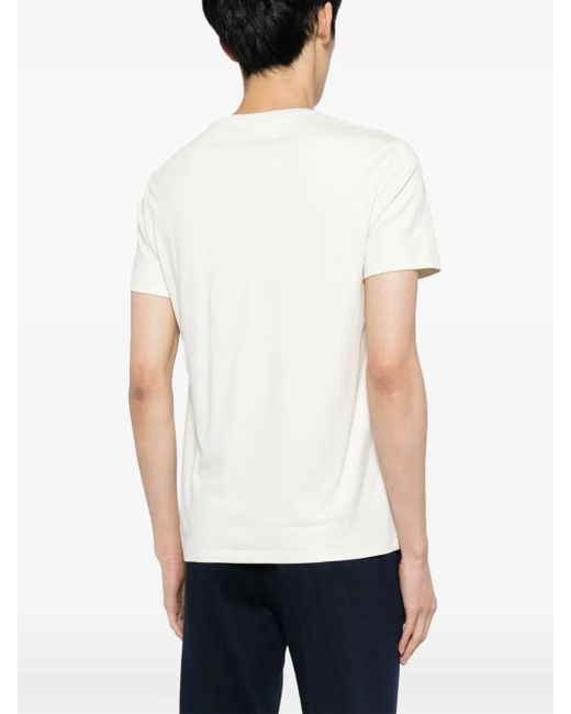 Polo Ralph Lauren White Short-Sleeve Cotton T-Shirt for men