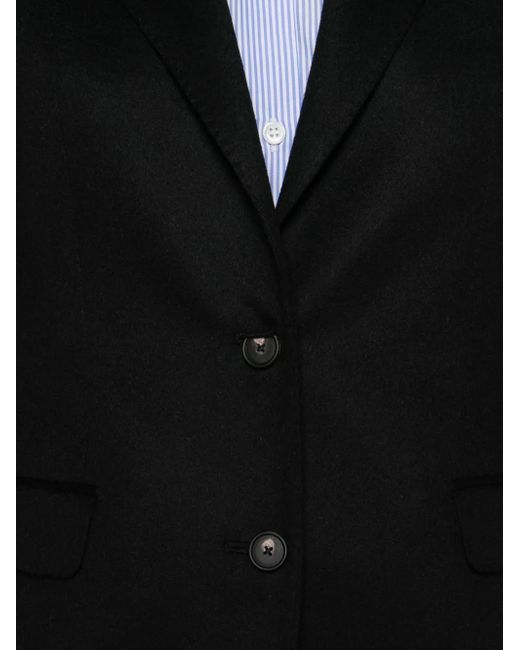 Tagliatore Blazer Met Enkele Rij Knopen in het Black