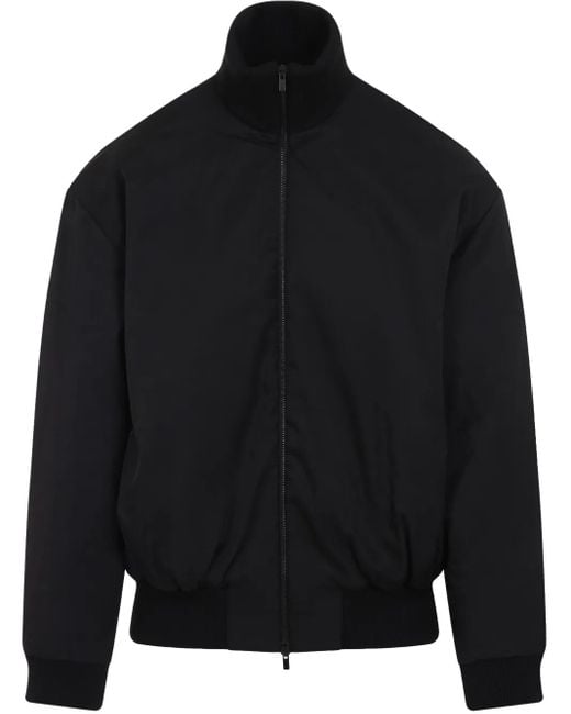 Fear Of God Black Bomber Jacket for men