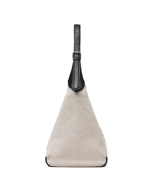 Borsa A Spalla The Sack Bag di Marc Jacobs in White