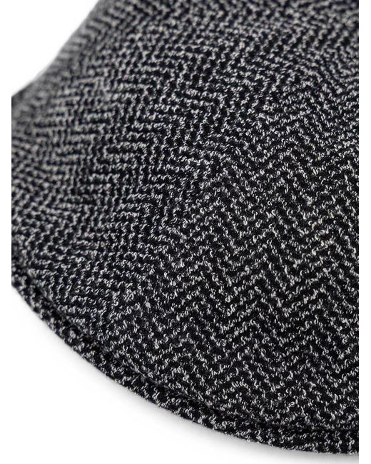 Kangol Gray Herringbone Hat