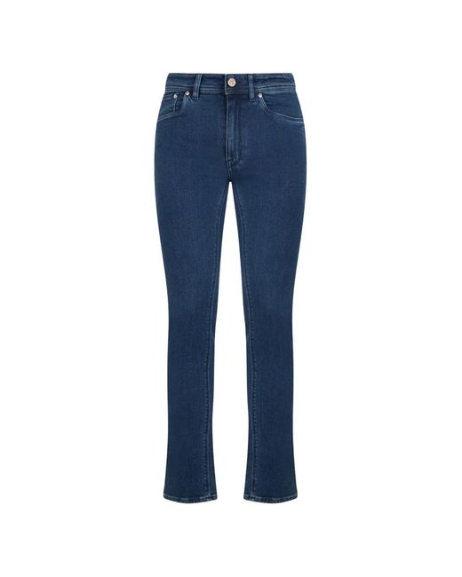Fedeli Blue Slim-Fit Jeans for men