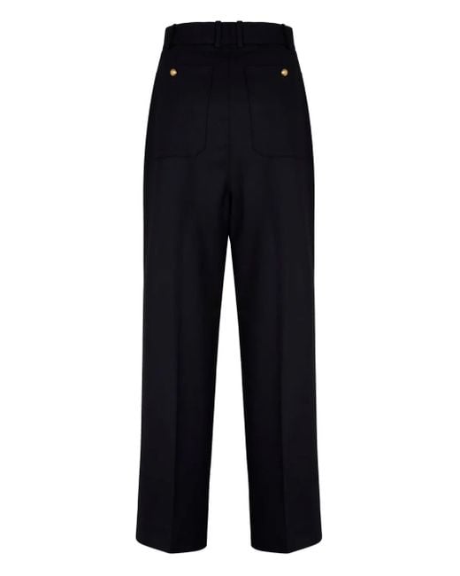 P.A.R.O.S.H. Blue Side Pockets Trousers