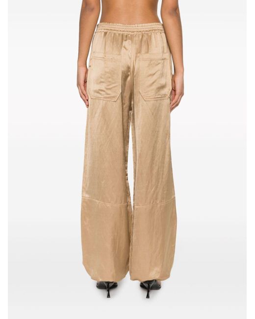 Dorothee Schumacher Natural Drawstring-cuff Trousers