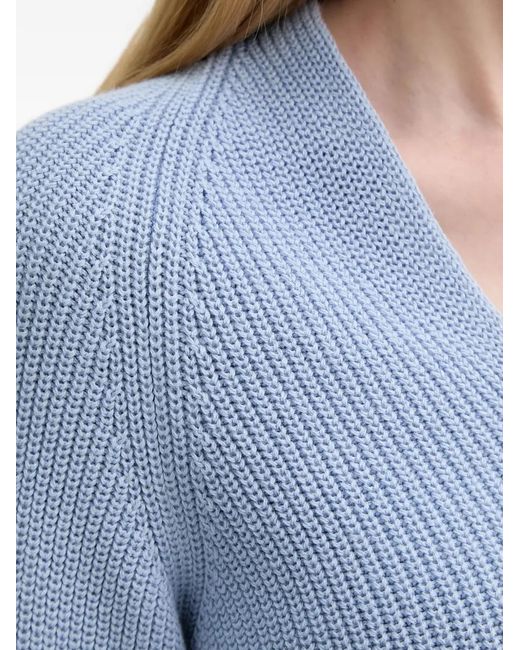 Marc O' Polo Blue V-Neck Sweater