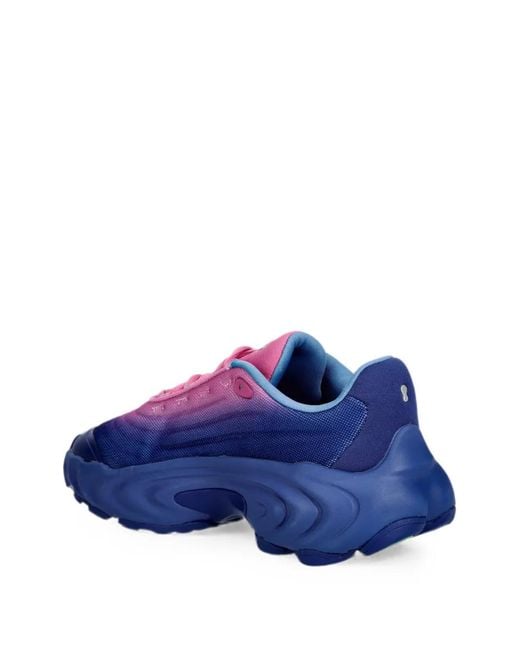 Lacoste Blue Baskets Spinor À Effet Dégradé Et Logo