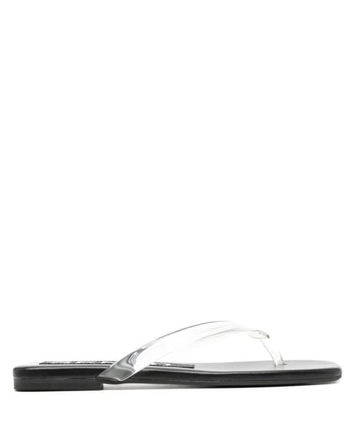 Senso White Hula Flip-Flops