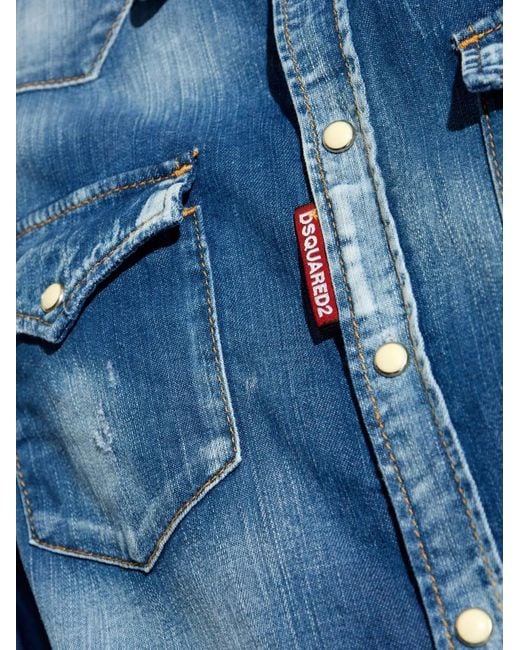 DSquared² Blue Shirt