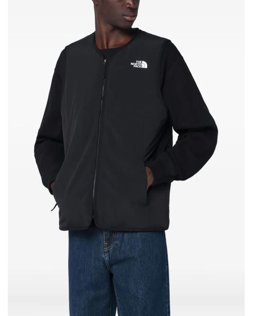 メンズ The North Face Zip Sleeveless Jacket Blue