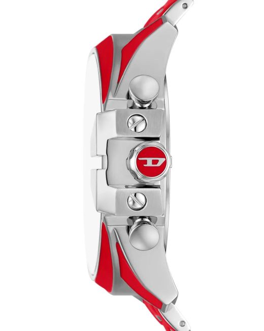 メンズ DIESEL Mega Chief 51mm Red