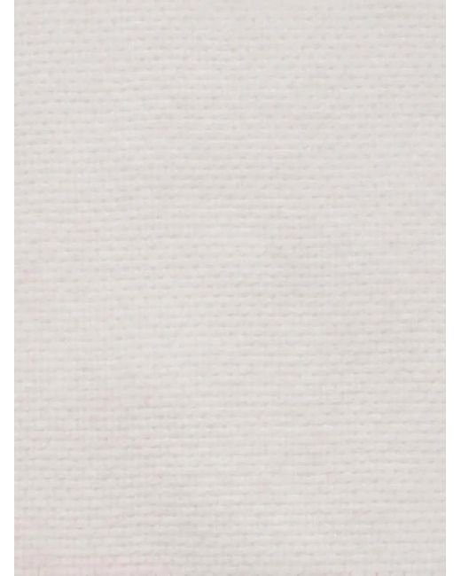 Orlebar Brown White Bresson Cashmere Sweater for men