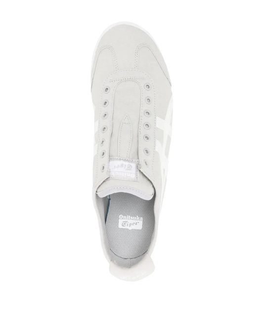 Onitsuka Tiger White Mexico 66 Slip-On Sneakers