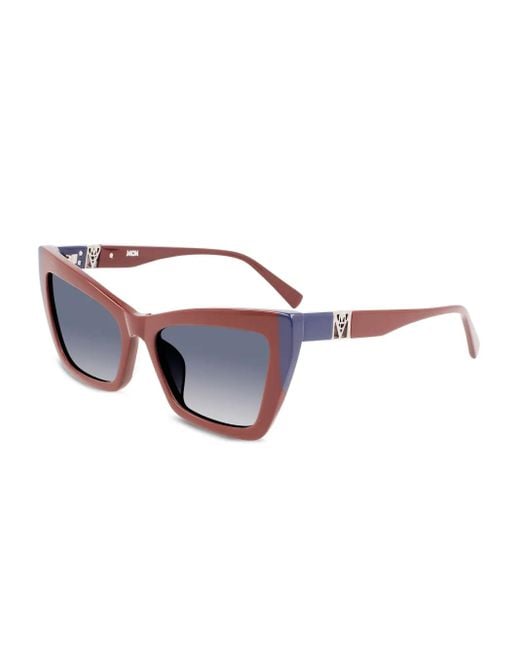 MCM Zonnebril Met Cat-Eye Montuur in het Red voor heren