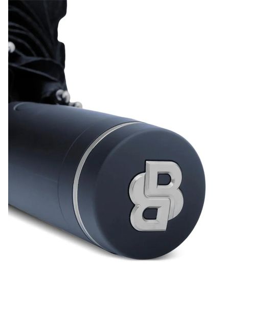Boss Blue Logo Print Umbrella