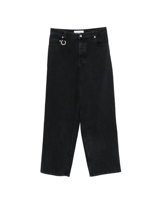 Jean Ample À Patch Logo Etudes Studio en coloris Black