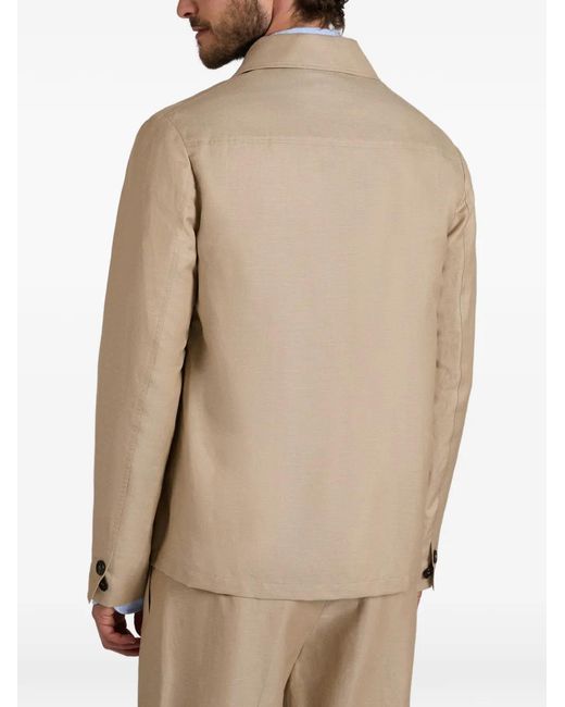 Slowear Natural Button Jacket for men