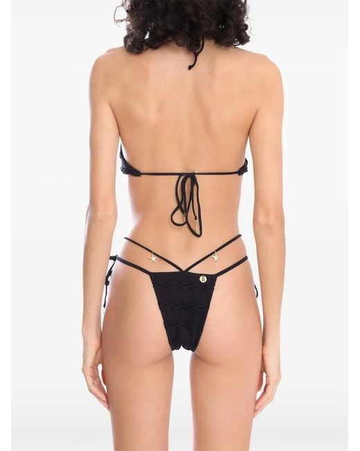 Amir Slama White X Jade Picon Starfish-Charms Bikini