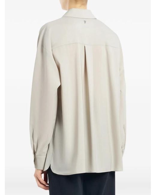 Dondup White Button-Fastening Shirt